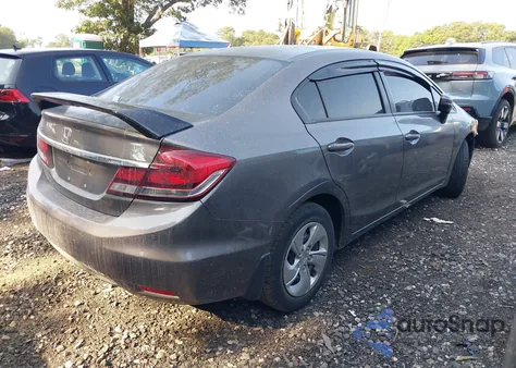 2015 Honda Civic Lx из США, поврежденный, VIN 19XFB2F59FE210258